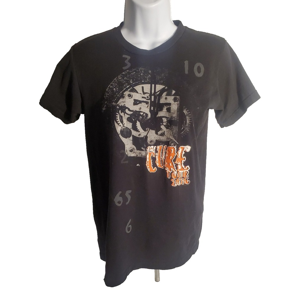 The Cure Licensed Merch‎ Clock 2016 Tour Band Concert Music T-Shirt Small
